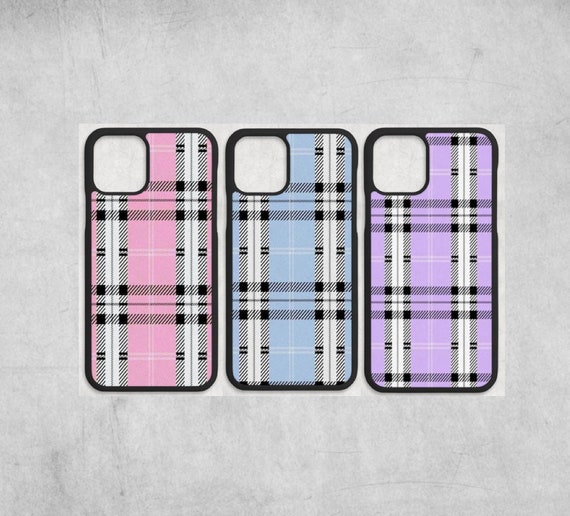 Plaid Phone Case for iPhone 15 14 13 12 11 Pro Max Case iPhone 14