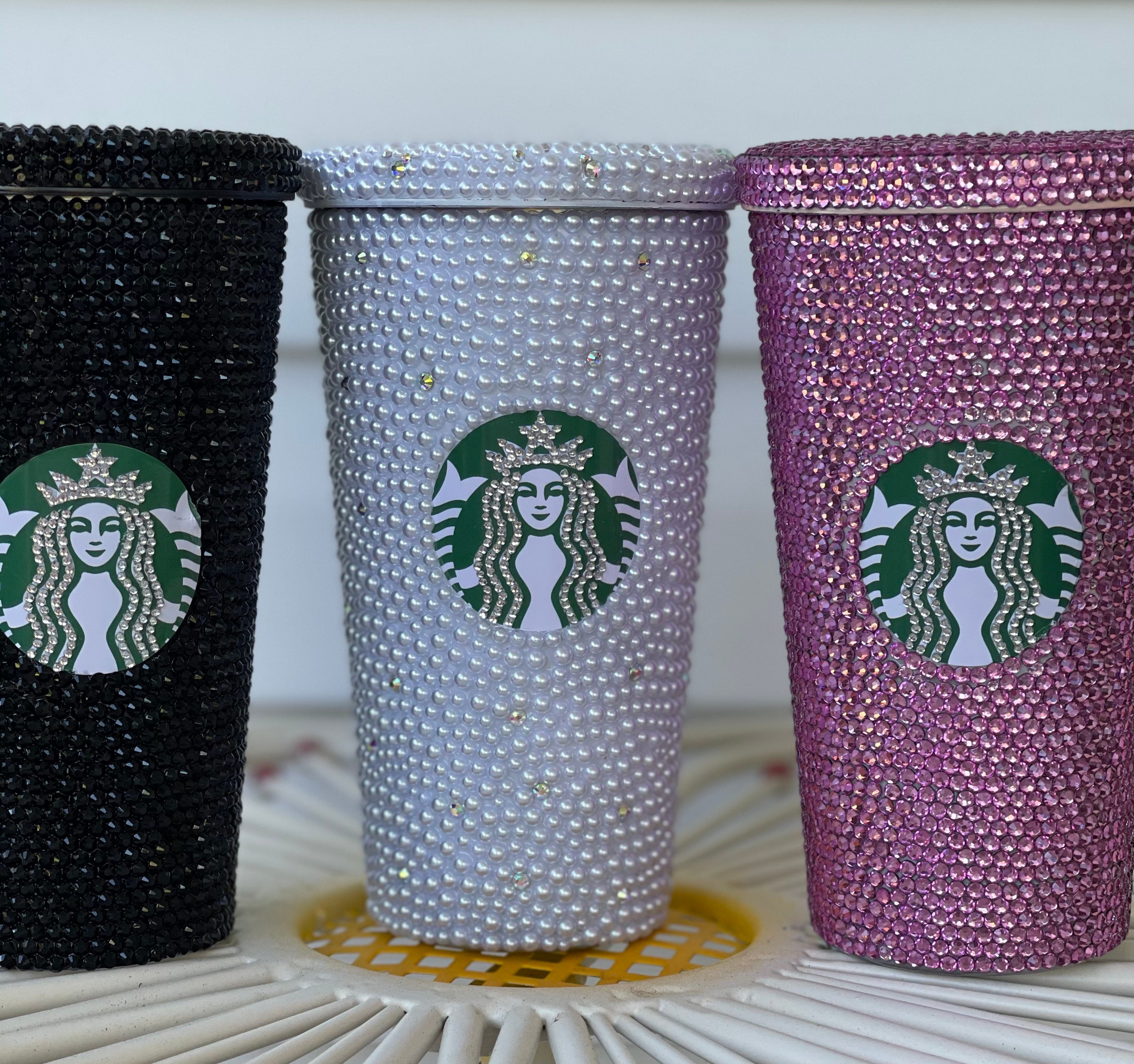 Vaso de Starbucks con diamantes de imitación, Vaso de Starbucks con  purpurina, Vaso personalizado, Vaso de oro rosa, Vaso de Bling, Vaso  deslumbrado, Copa Blinged -  México