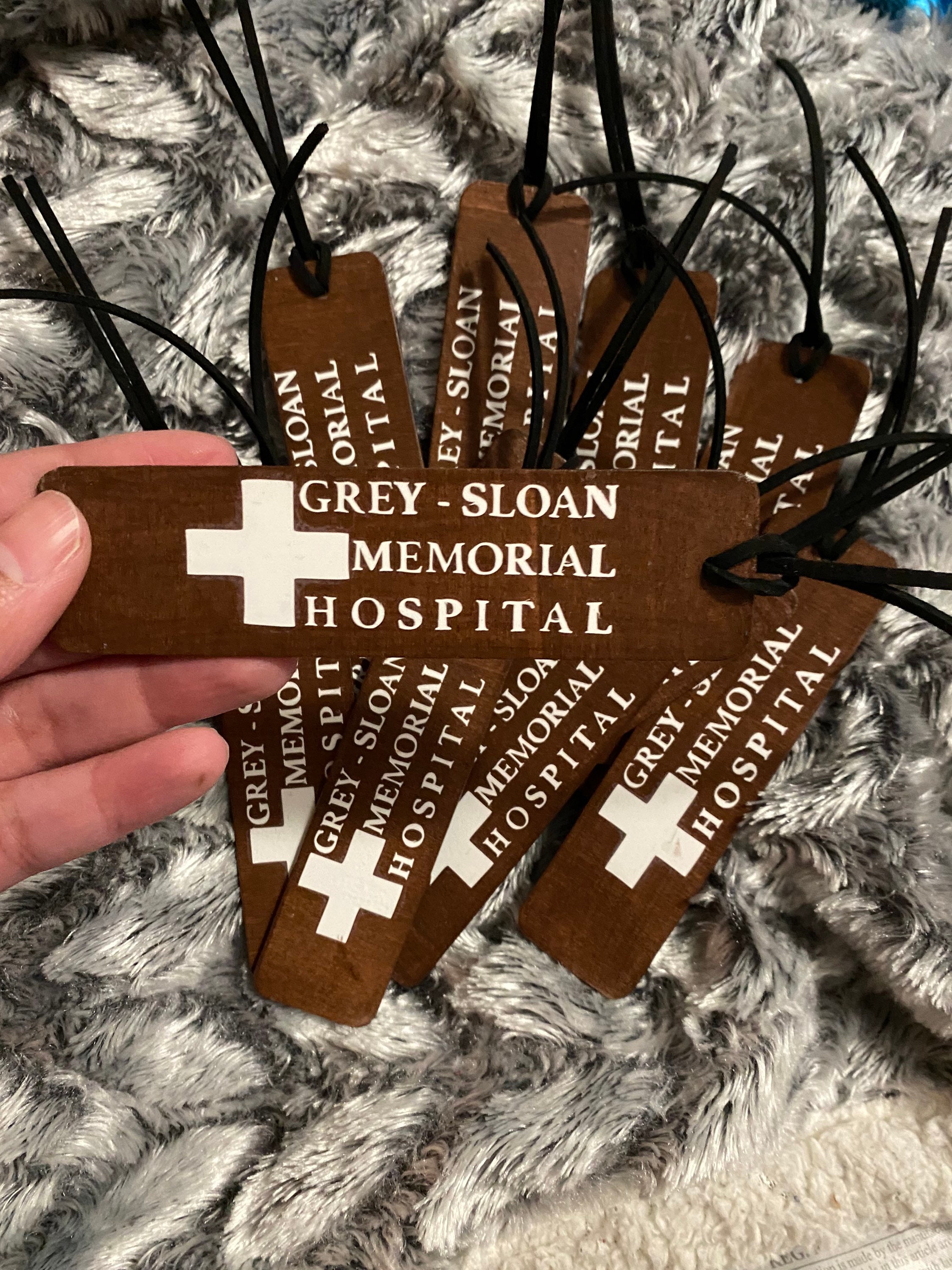 Book Mark Greys Anatomy Book Mark Grey Sloan Memorial Etsy