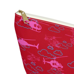 Sac zippé personnalisé Whirly Girls PIC pour hélicoptère
