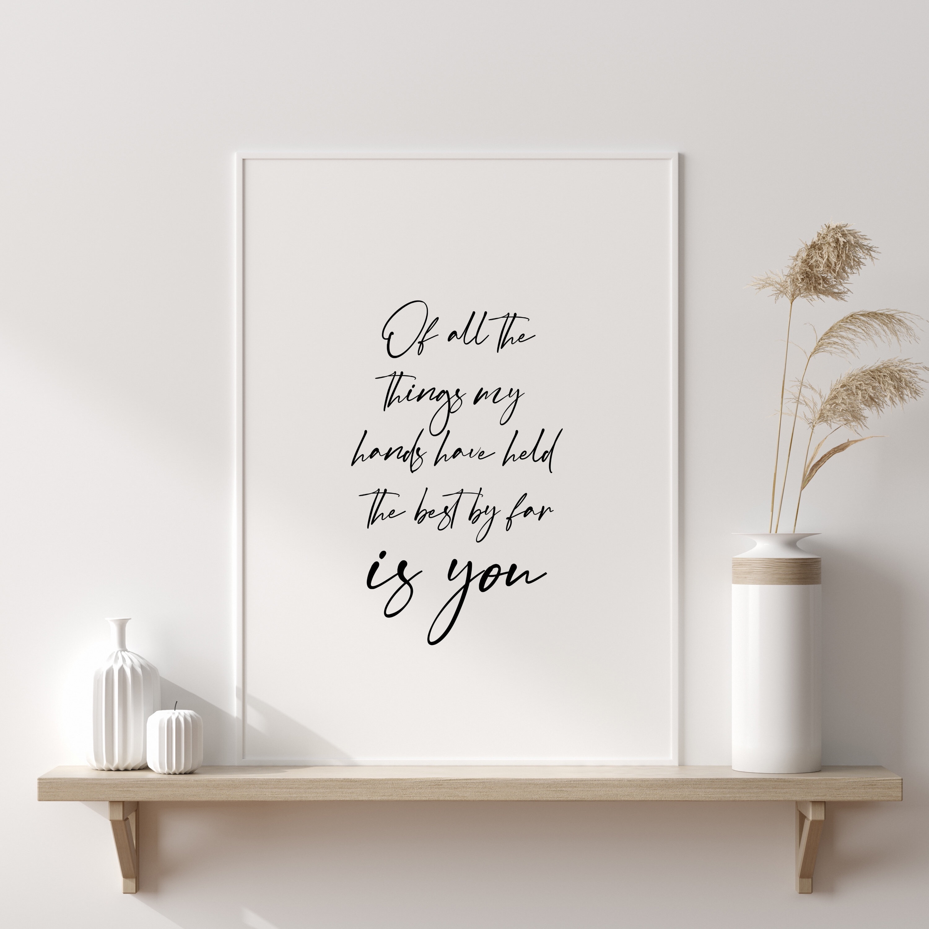 Nursery Quote Wall Hanging Digital Download Parent Child Etsy