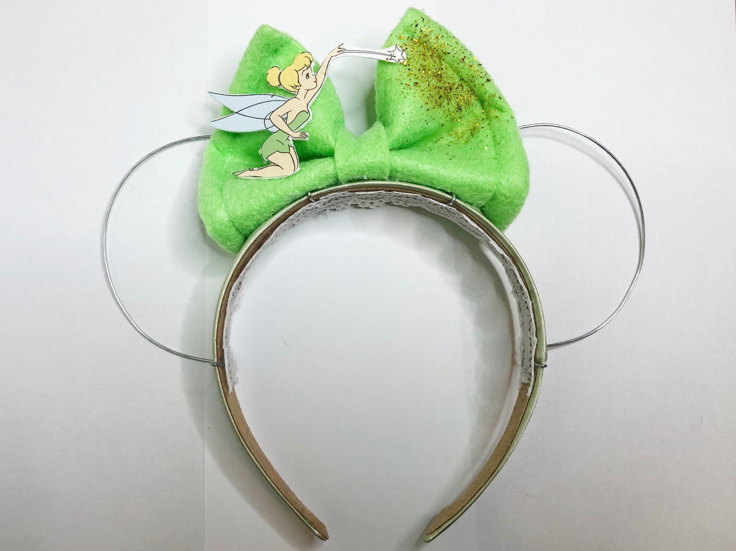 Tinkerbell Wired Mickey Ears Etsy
