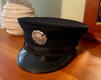 Fireman's Hat Firefighter's Hat Vintage 