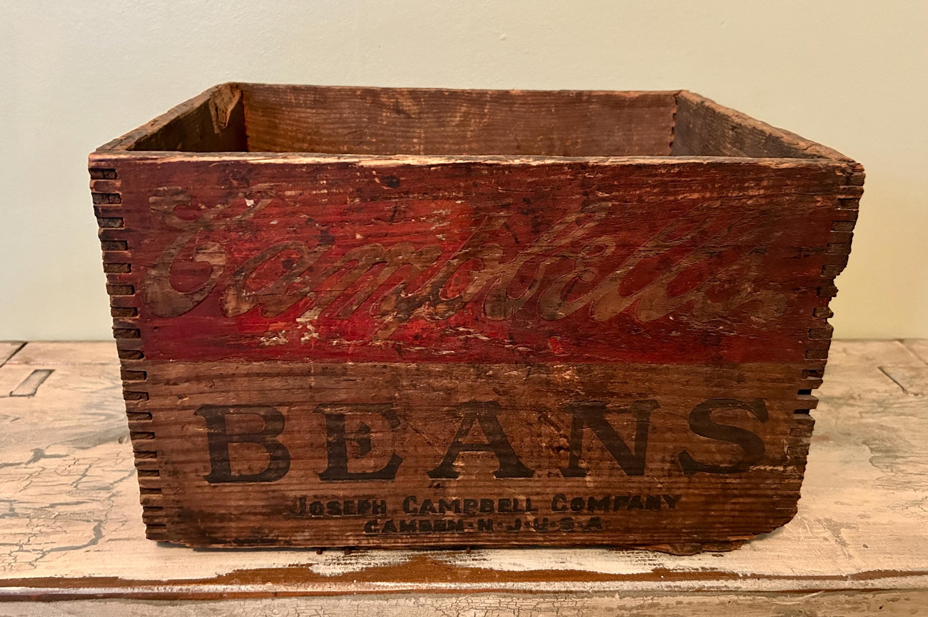 Campbells Soup Crate - Etsy