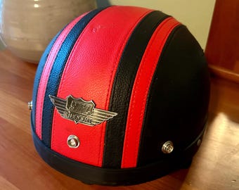 Vintage Motorcycle Helmet, Motorcycle Helmet, KRW Model 2500