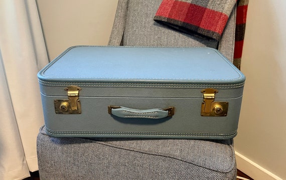 LEYOUDIAN Laganxiang Retro Suitcase Luggage Cute Trolley case Female Password Box Suitcase Color : Blue, Size : 66cm36cm21cm LEYOUDIAN Laganxiang Retro Suitcase Luggage Cute Trolley case Female Password Box Suitcase Color : Blue, Size : 66cm36cm21cm