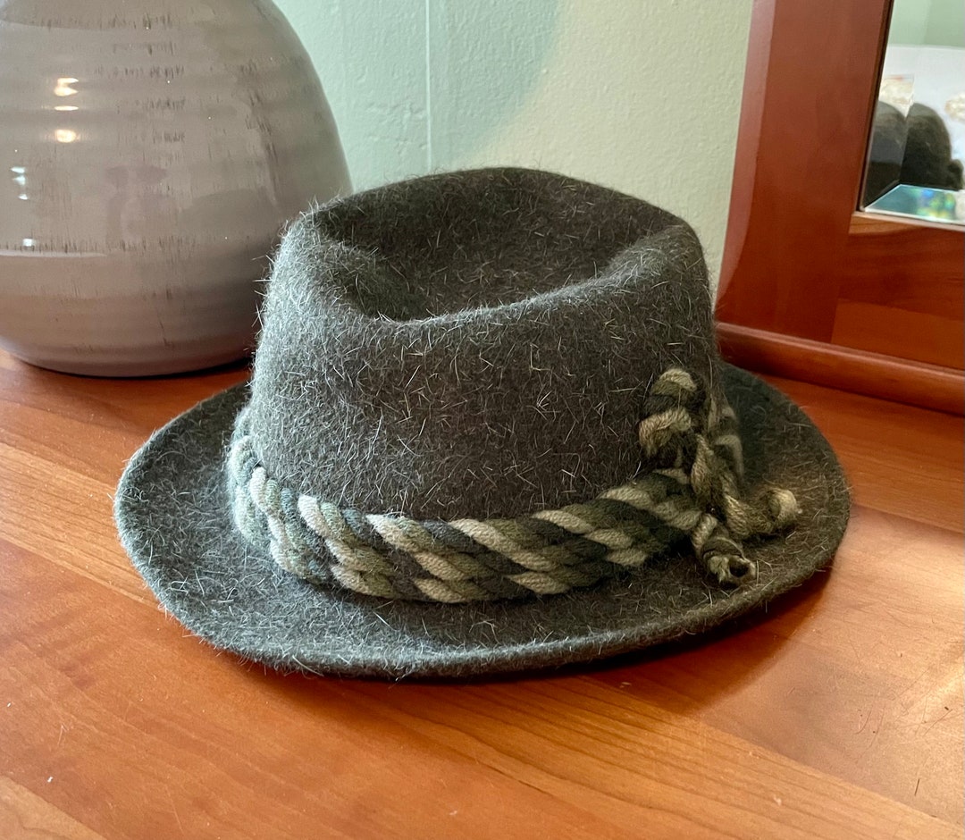Vintage Men's Hat Men's Hat Men's Wool Hat Etsy