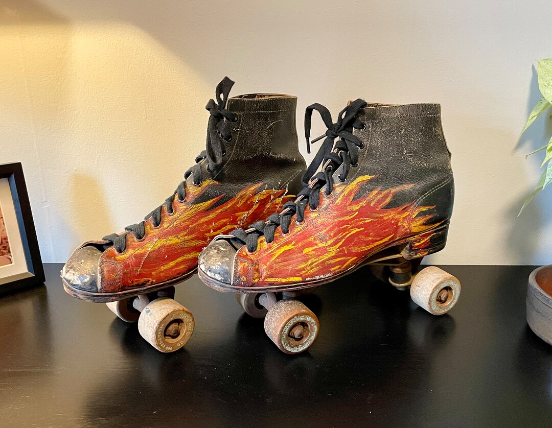 Vintage Roller Skates Disco Roller Skates Cool Roller Etsy