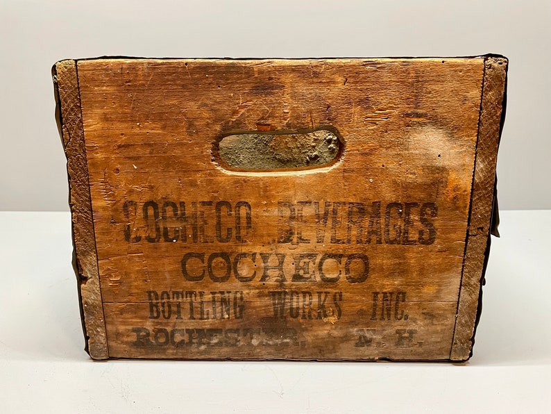 Cocheco, Cocheco Beverages, Vintage Cocheco Bottling Works Crate