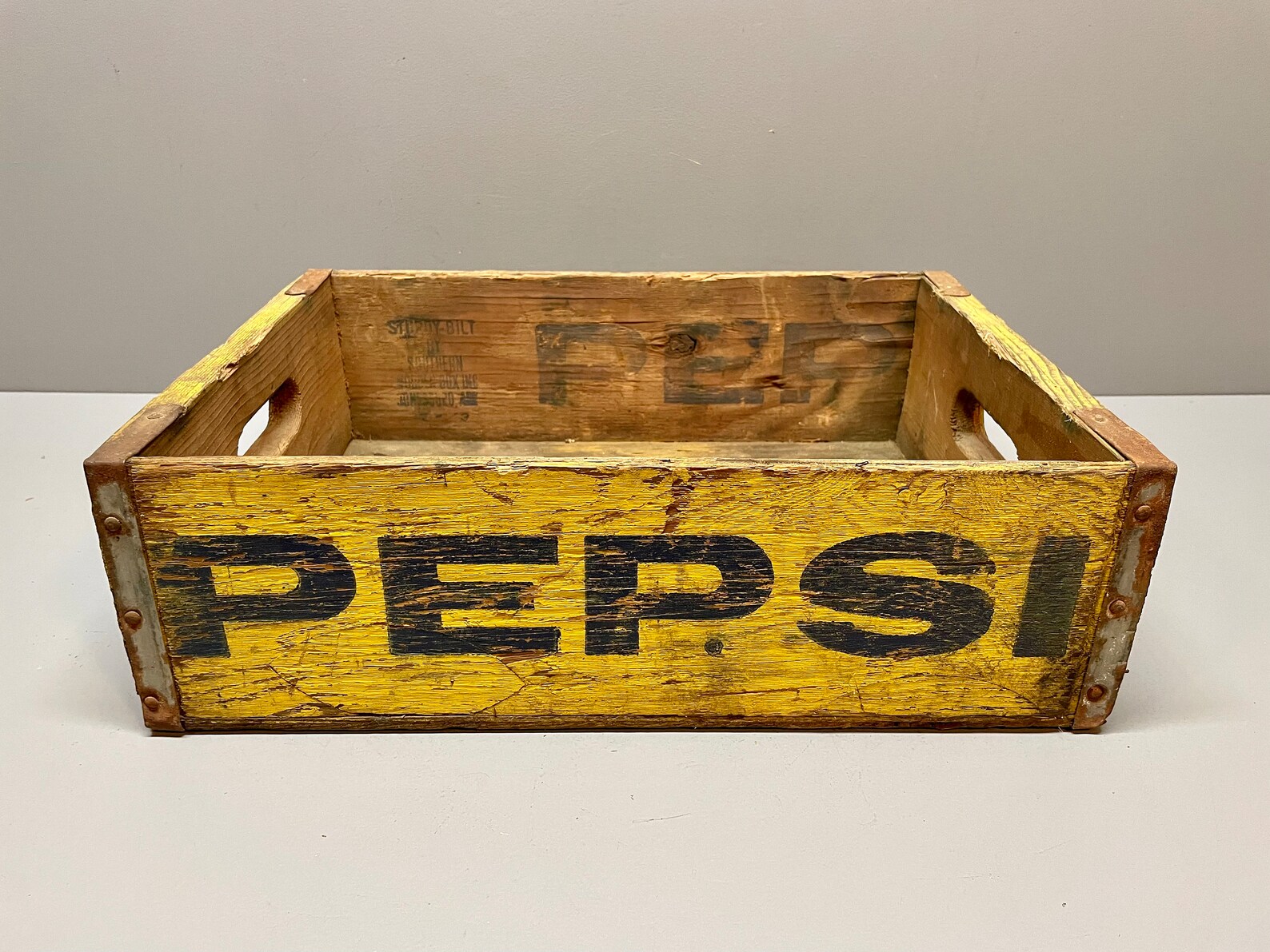 Pepsi Cola Vintage Pepsi Cola Crate Pepsi Soda Crate Etsy