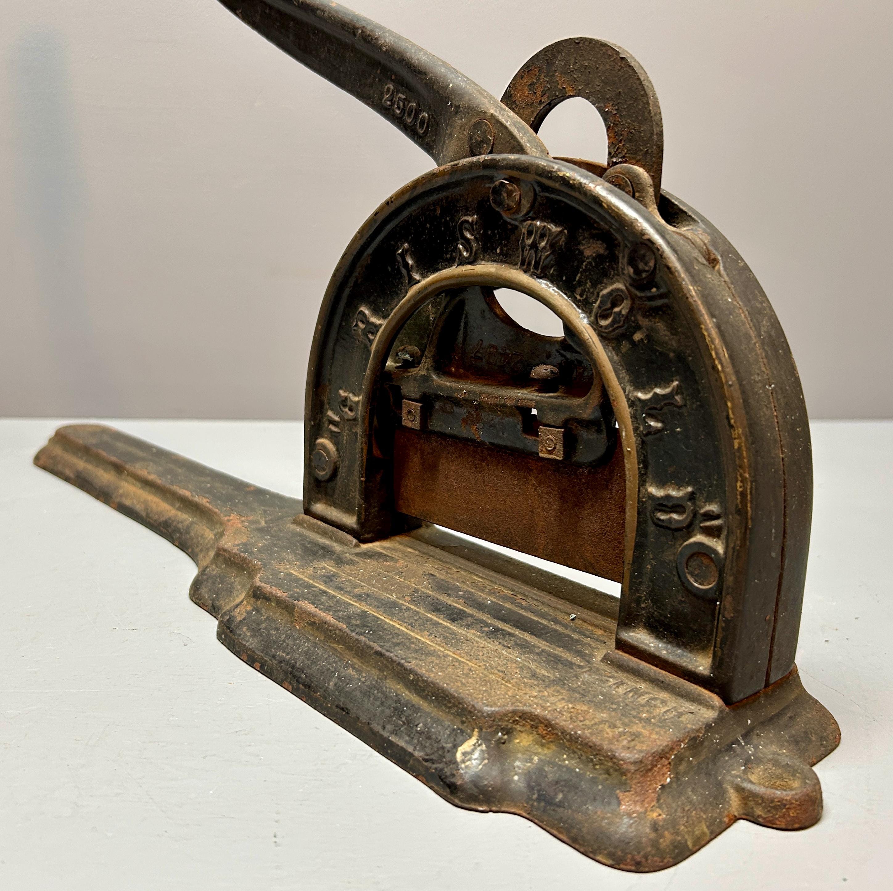 griswold tobacco cutter Griswold Tobacco Cutter, Gigar Cutter, Griswold Plug Cutter, Cigar Cutter,  Old Tobacco Cutter, Gifts for Men, Tobacciana, Man Cave