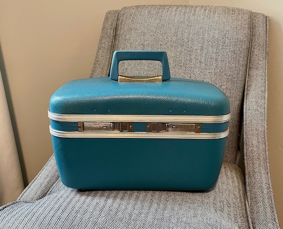 A Ghastlie Valise Vintage Suitcases Travel Bags Fabric by