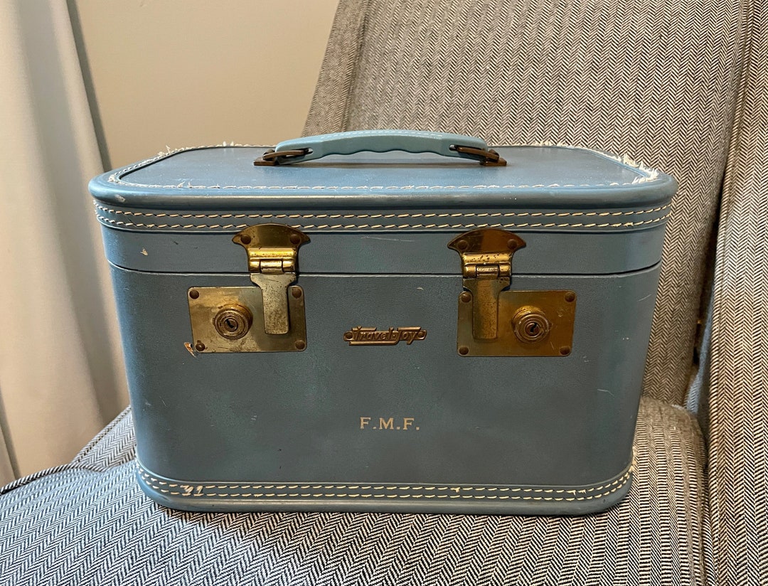 Suitcase, Luggage, Vintage Train Case, Vintage Suitcase, Vintage