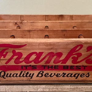 Frank's Beverage Crate, Frank, Frank's Quality Beverages