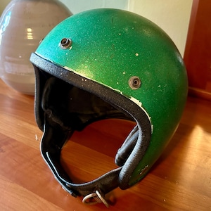 Motorcycle Helmet 70s - Etsy Motorcycle Helmet 70s - Etsy