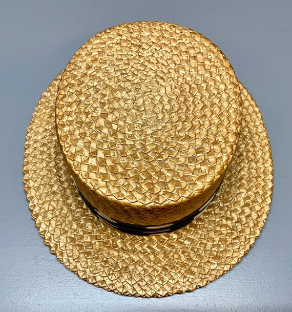 Skimmer Boater Hat, Boater's Hat, Boater's Straw … - image 7