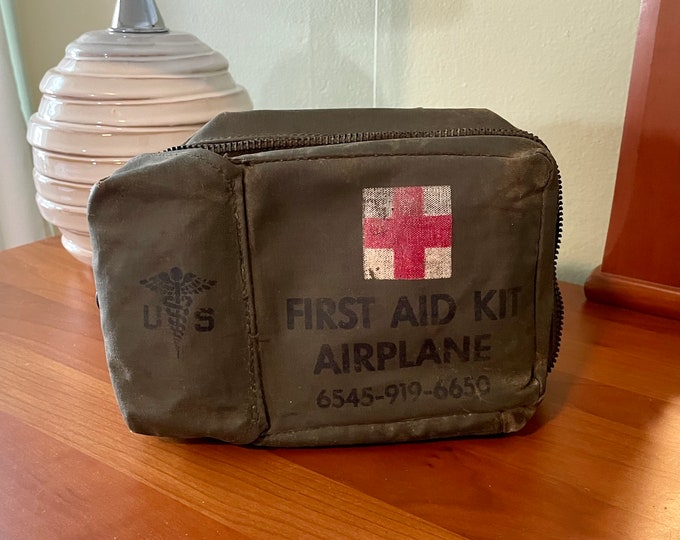 Vintage First Aid Kit Military First Aid Kit First Aid Etsy
