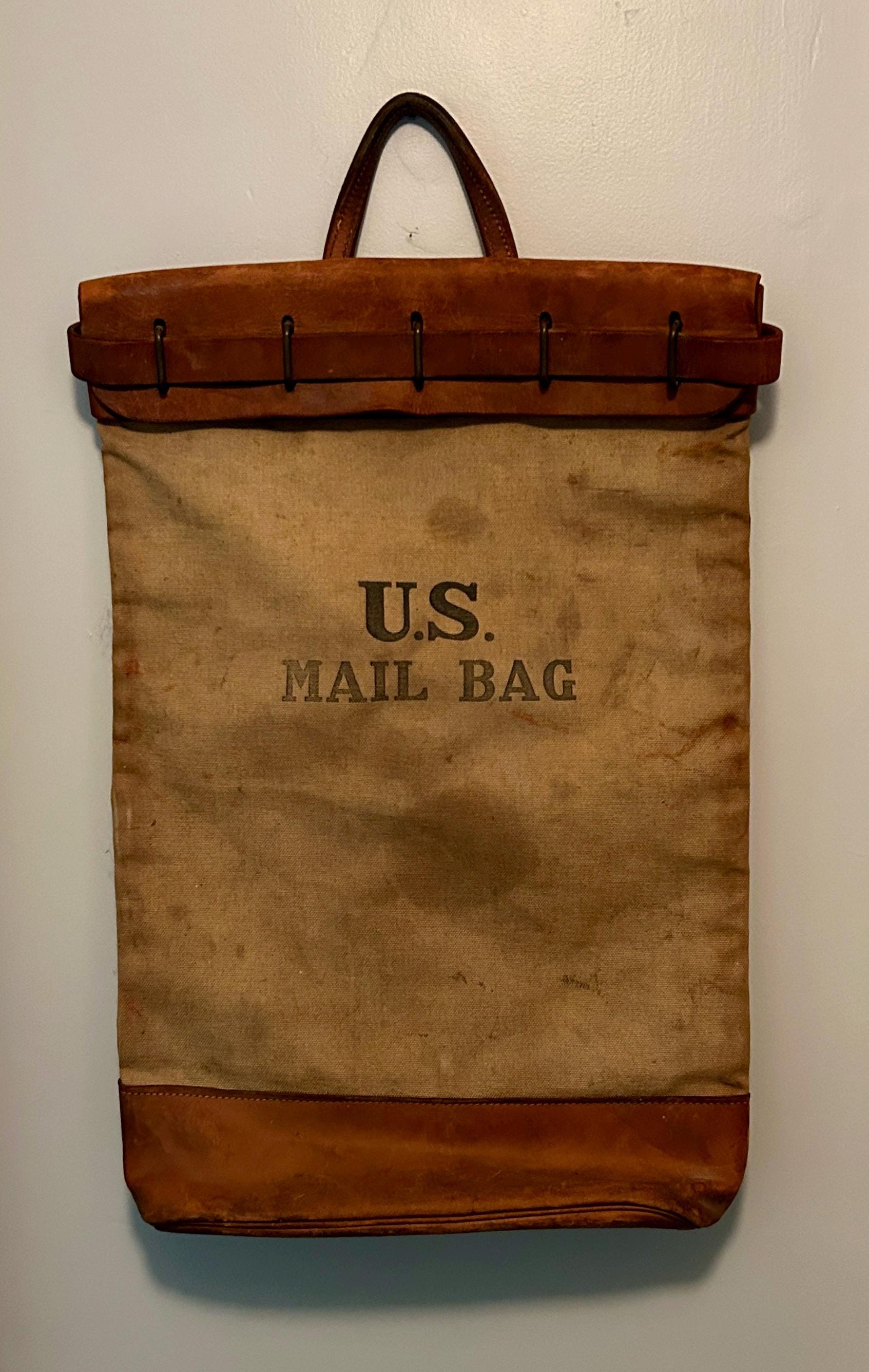Vintage Us Mail Bag - Etsy