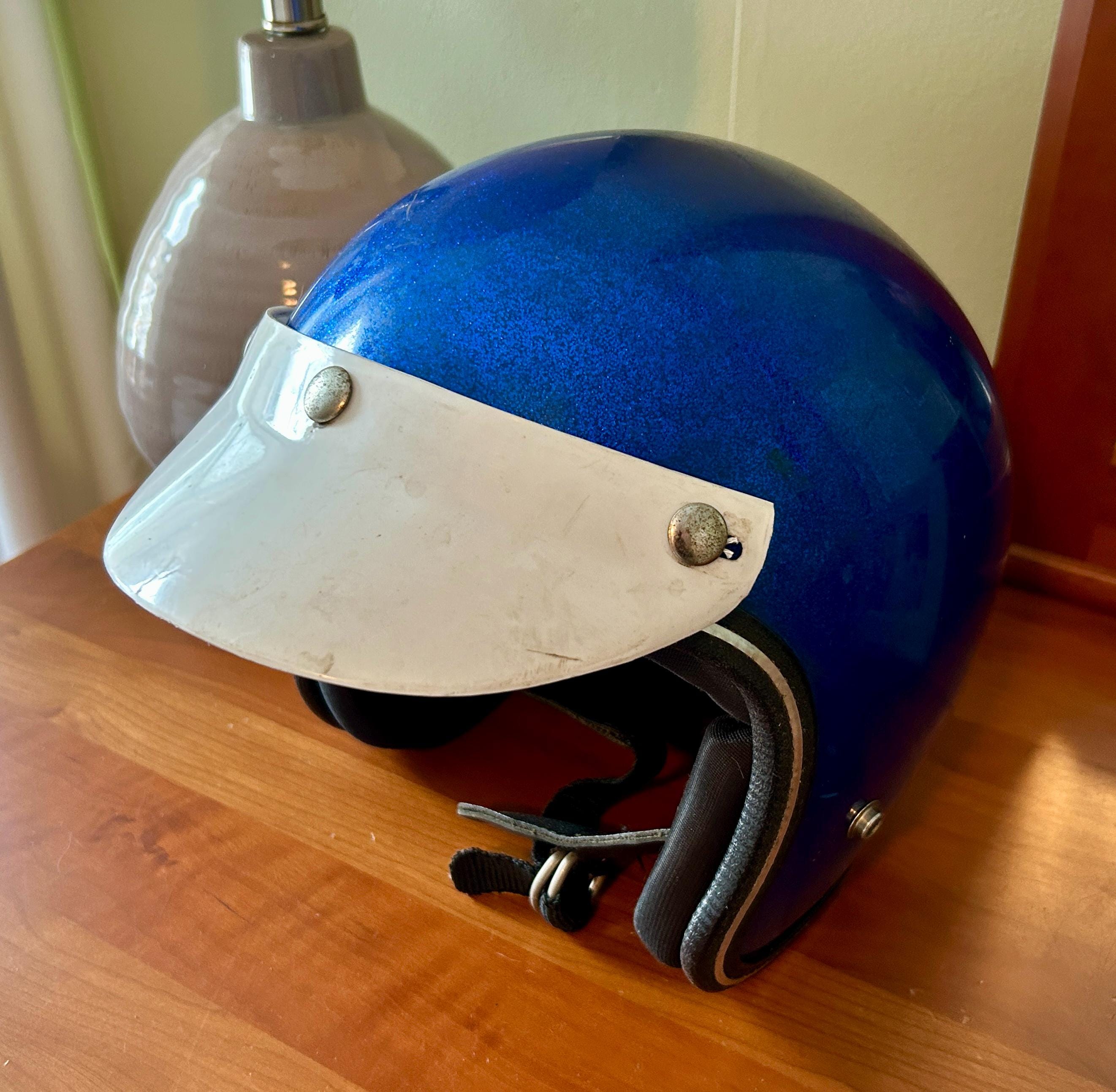 Motorcycle Helmets Metal Flake - Etsy