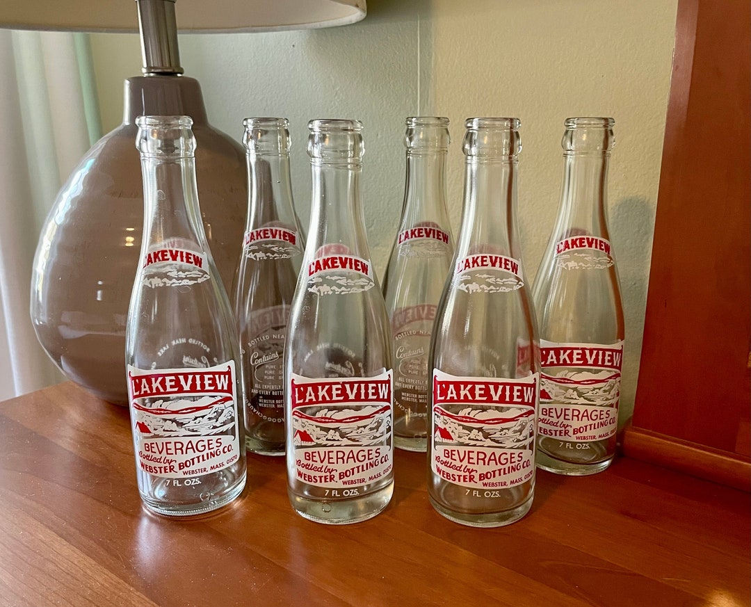 Lakeview Beverages, Vintage Lakeview Beverages Bottles, ster Mass