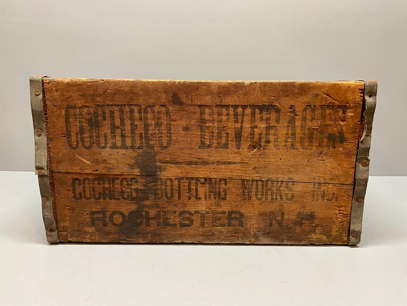 Cocheco, Cocheco Beverages, Vintage Cocheco Bottling Works Crate
