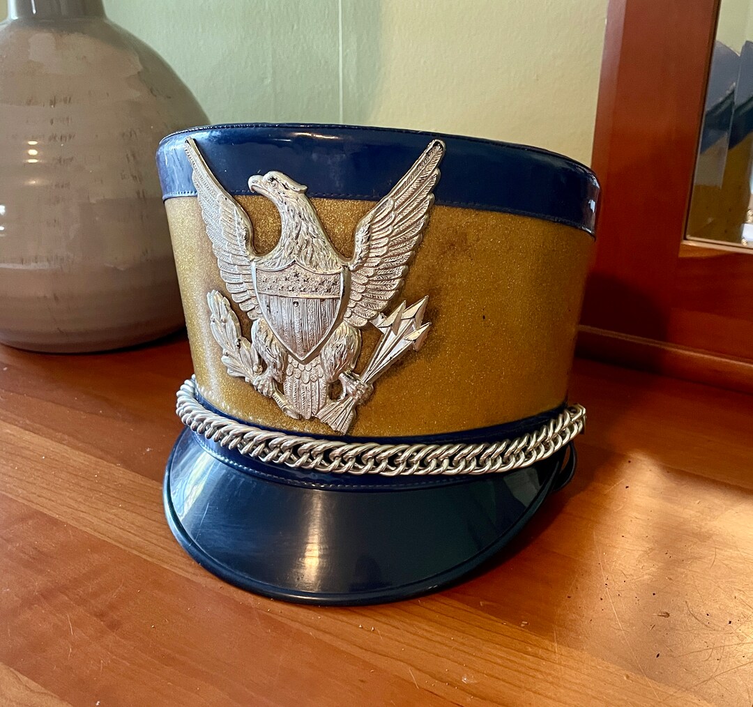 Marching Band Hat, Vintage Marching Band Hat, Marching Band, Band Hat