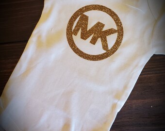 michael kors baby onesies