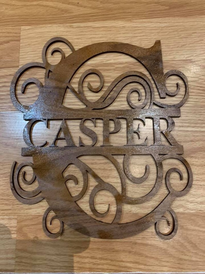 Custom Name Letter Etsy