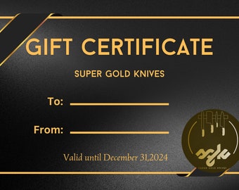 Shop-Specific Gift Certificate- Surprise Gift for all occasions