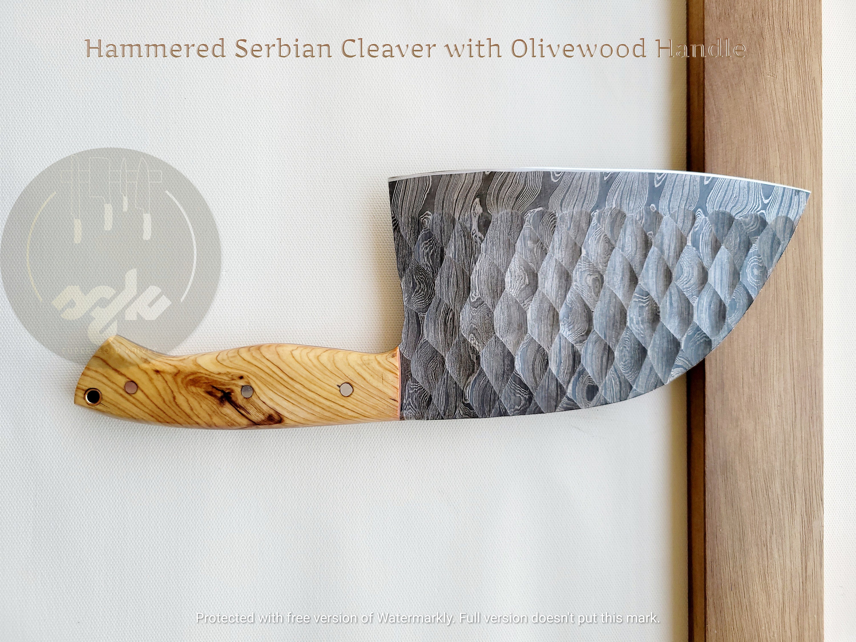 Olive Wood Cleaver