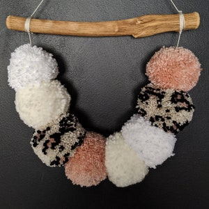 Leopard and Pink Garland Wall Hanging | FREE SHIPPING