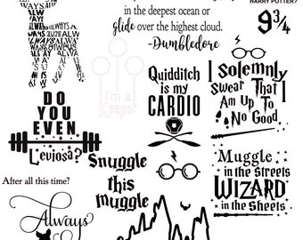Download Harry Potter Svg Files Etsy