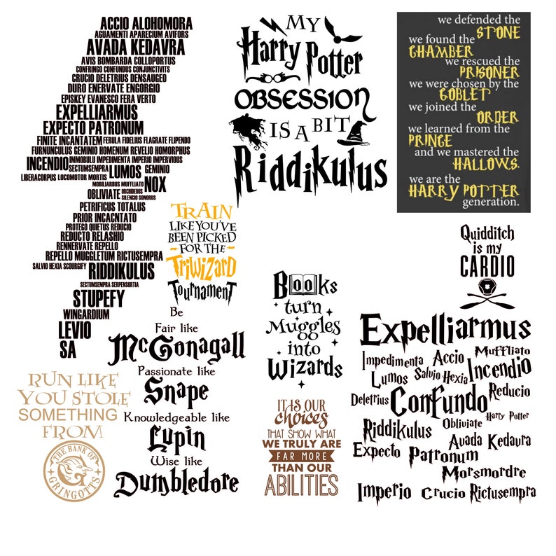 Download 200 files Harry Potter SVG Bundle Harry SVG Bundle Always ...