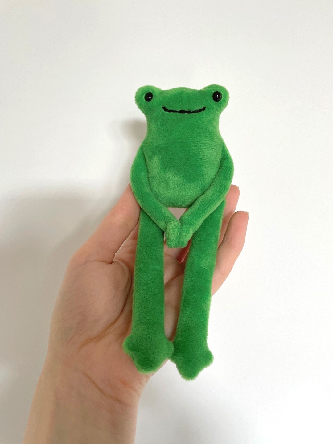 Frog Plush With Magnetic Hands Frog Plushie Frog Gift Leggy Frog Choose ...