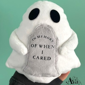 Peluche fantasma en memoria de cuando me importaba Peluche fantasma Lindo regalo de Boo