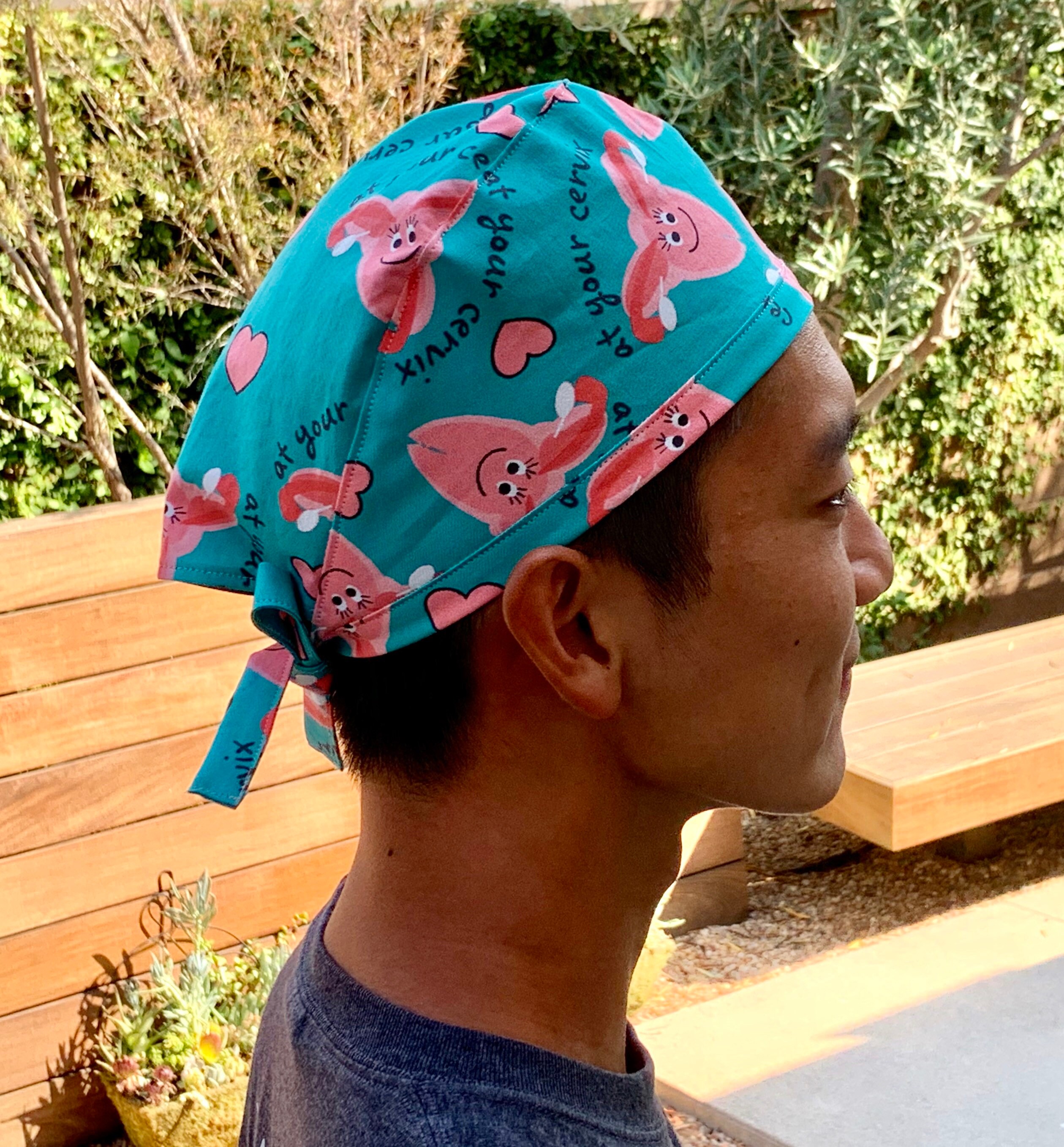 UCLA Tie Scrub Cap UCLA Bruins Scrub 