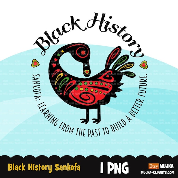 Black History png, sankofa png, design della camicia africana, download digitale di sublimazione della storia nera, clipart africana, Juneteenth png