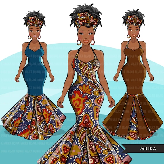 Black african 2025 dress designs