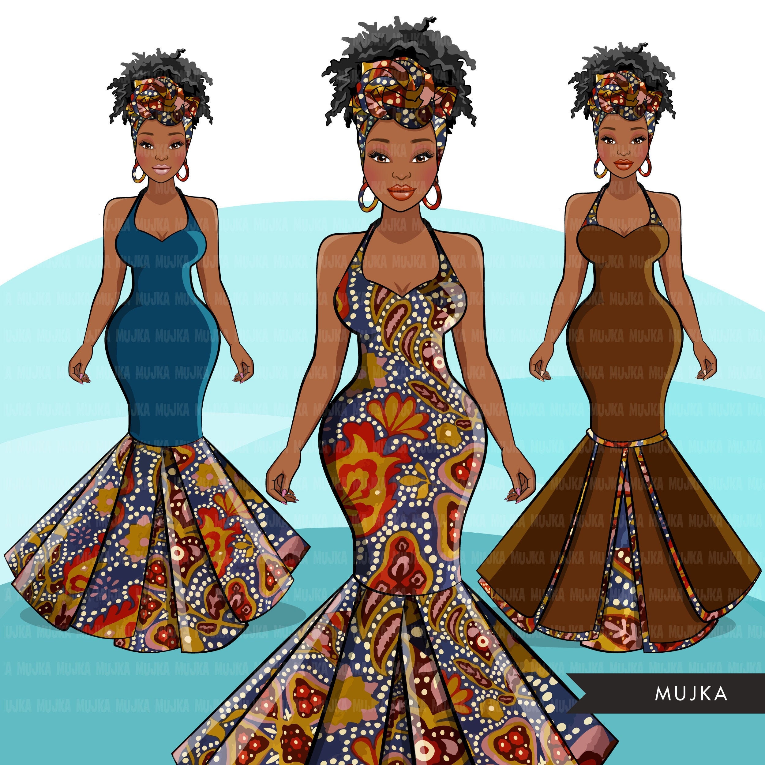 African Traditional Dress for Women - Etsy