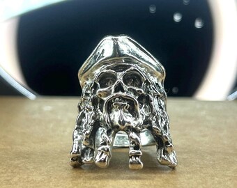 ジョニーの（劇中そのまま）J スパロウ エメラルド スカル リング
