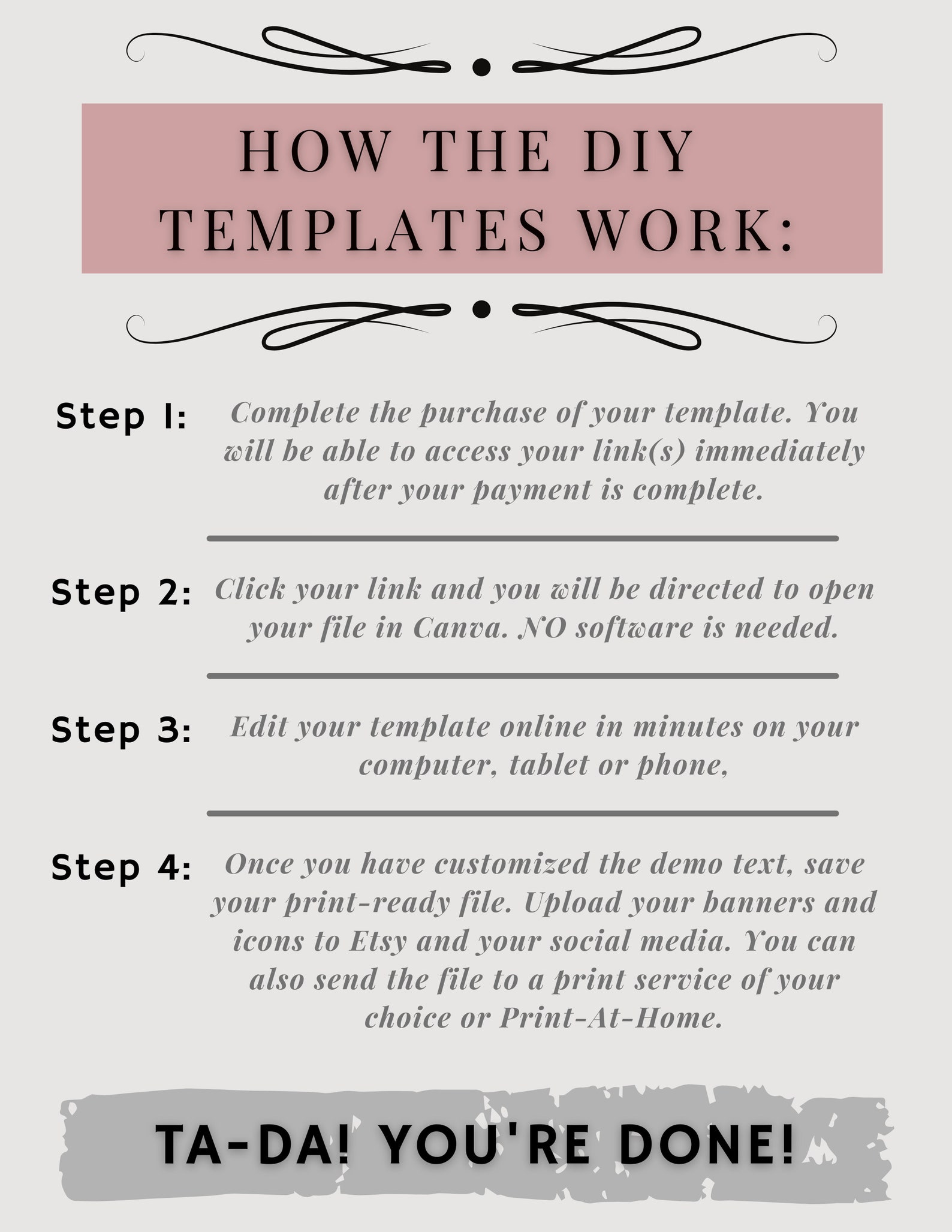 Editable Etsy Banner Etsy Shop Graphics Etsy Branding Kit Etsy Shop