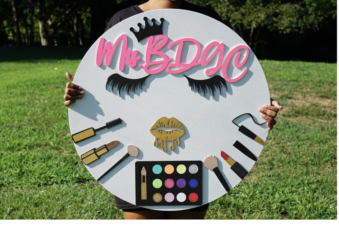 Makeup Artist Makeup Artist Gift Makeup Artist sign Makeup Etsy