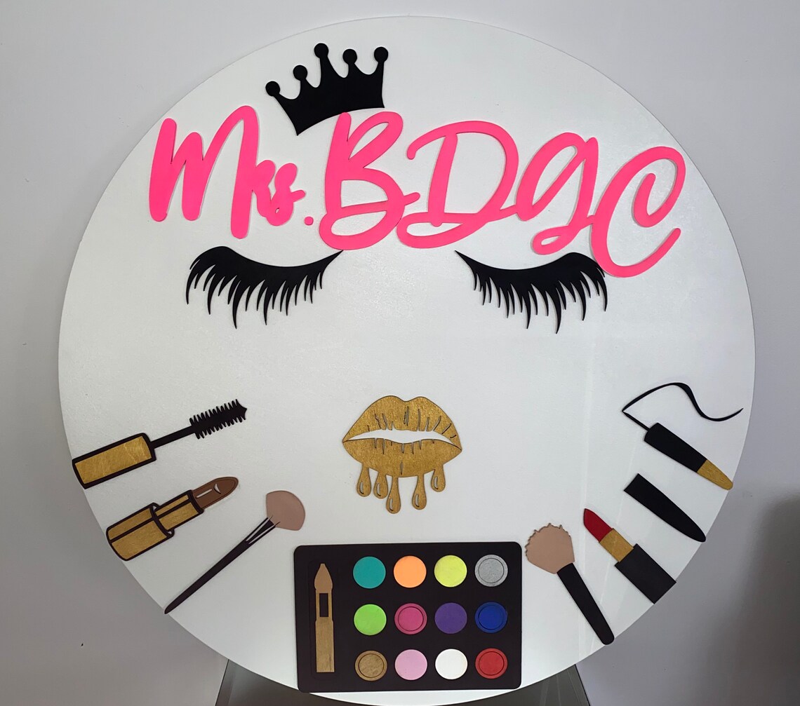 Makeup Artist Makeup Artist Gift Makeup Artist sign Makeup | Etsy