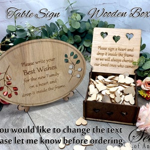 LARGE LITTLE HEARTS Wedding Guest Book Alternative, Wedding Guest Book, Rectangle Guest Book, Alternative Wedding Guest Book, SeanOfAngeles image 9