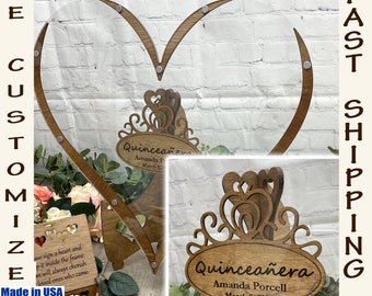 Quinceañera or Sweet 16 Guest Book Alternative, Sweet 16 Quinceañera Guest Book, Alternative Guest Book, Drop Box Guest Book, SeanOfAngeles