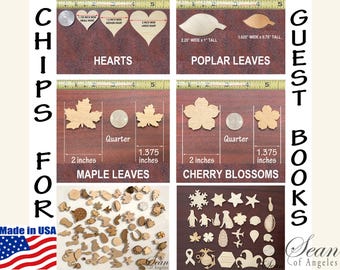 Sean Of Angeles Chips, Large, Medium, Small HEARTS, LEAVES, BLOSSOMS, Or Any Other Chips that we have in our listings