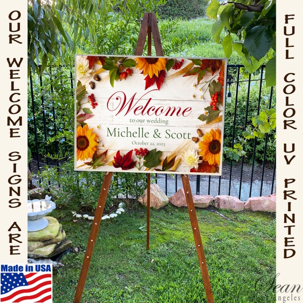 Rustic Welcome Sign - Etsy