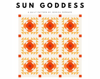 Sun Goddess Quilt Pattern