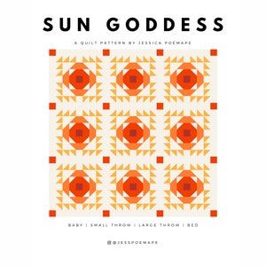 Sun Goddess Quilt Pattern