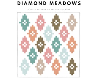 Diamond Meadows Quilt Pattern